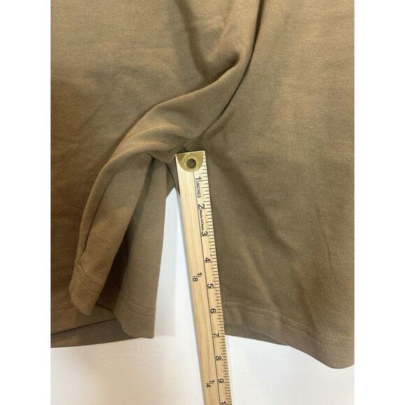 Alternative Men's XL Cotton Drawstring Lounge Casual Relax Shorts Olive - Picture 14 of 14